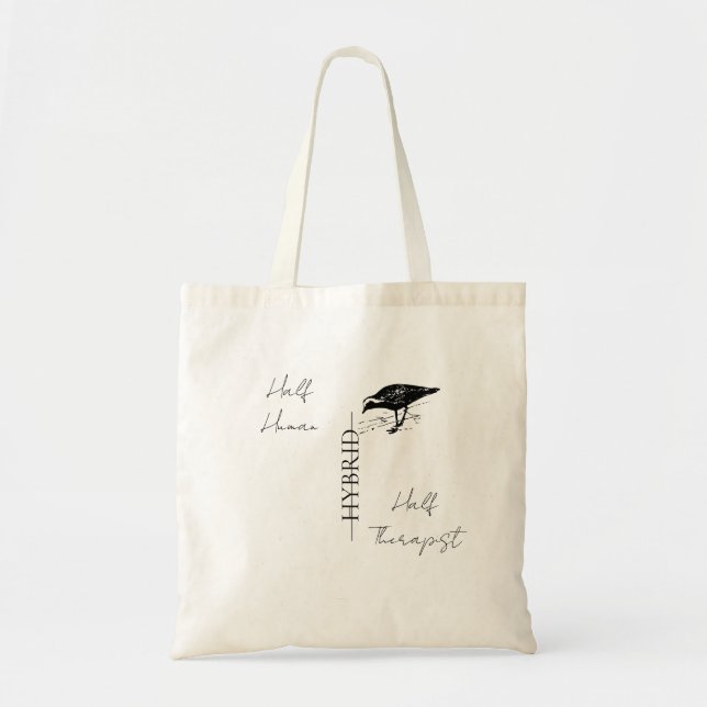 HYBRID THERAPIST & HUMAN TOTE BAG (Front)