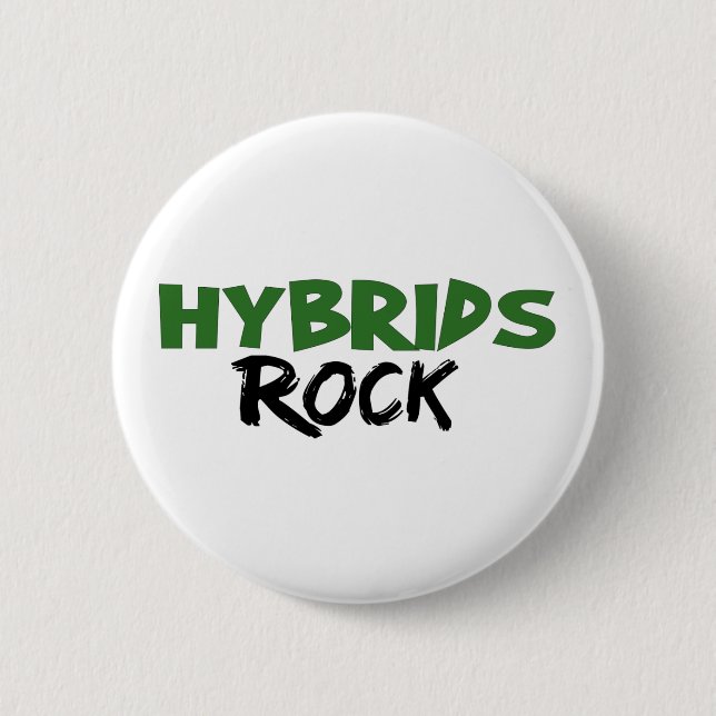 Hybrids Rock Button (Front)