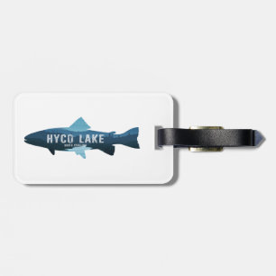 Hyco Lake North Carolina Fish Luggage Tag