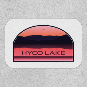 Hyco Lake North Carolina Red Sunrise Patch