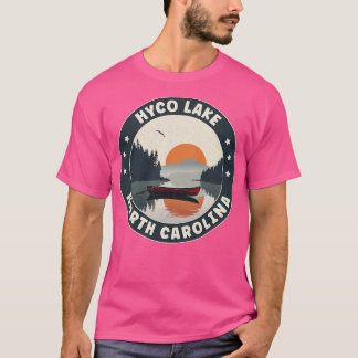 Hyco Lake North olina Sunset T-Shirt