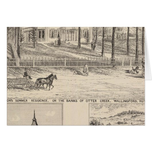 Hyde Hotel in Wallingford Cards (Front Horizontal)