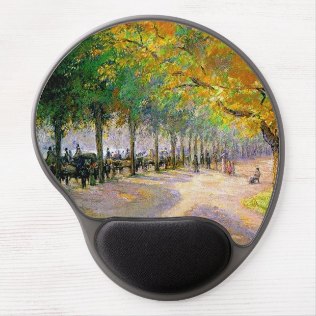Hyde Park, London cityscape, Gel Mouse Pad (Front)