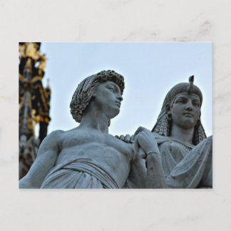 Hyde Park Statues Postcard