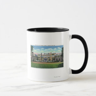 Hyde Park View of President FDR's Mansion Mug