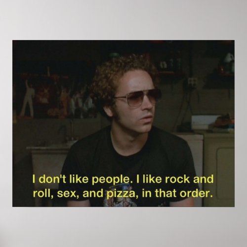 Hyde Quote from That 70s Show Poster
