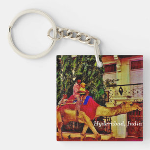 Hyderabad, India Keychain