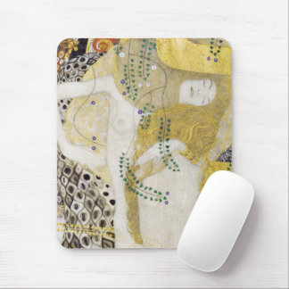 Hydra (aka Water Serpents I) by Gustav Klimt Mouse Pad