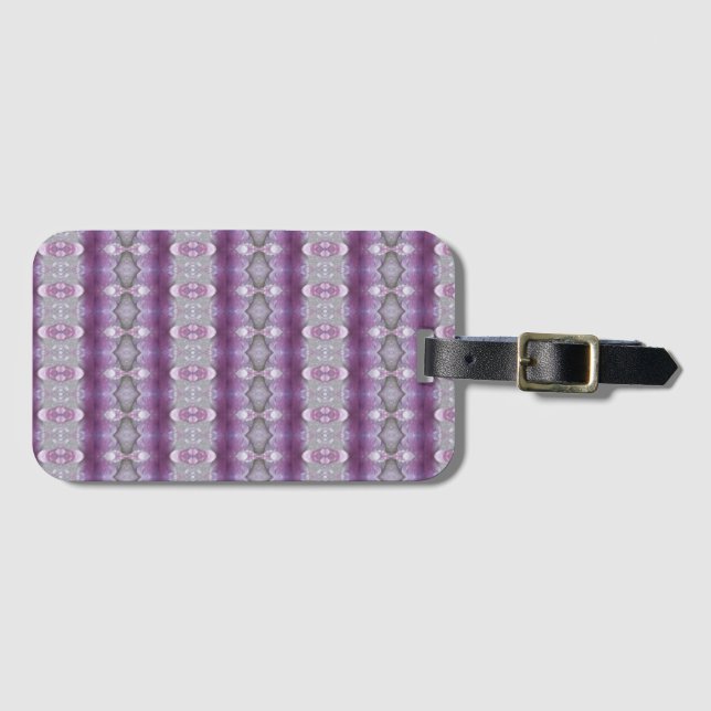 Hydra Ikat  Luggage Tag (Front Horizontal)