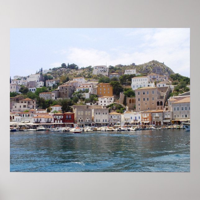 Hydra Island Greece Poster (Front)