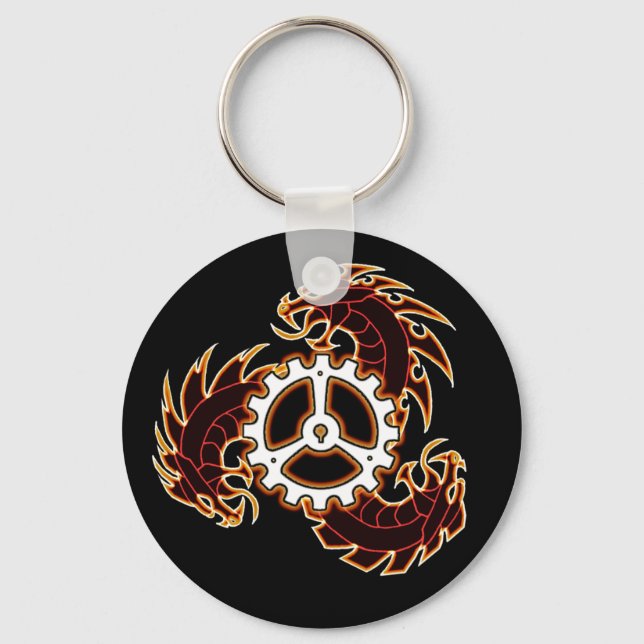 Hydra keychain (Front)