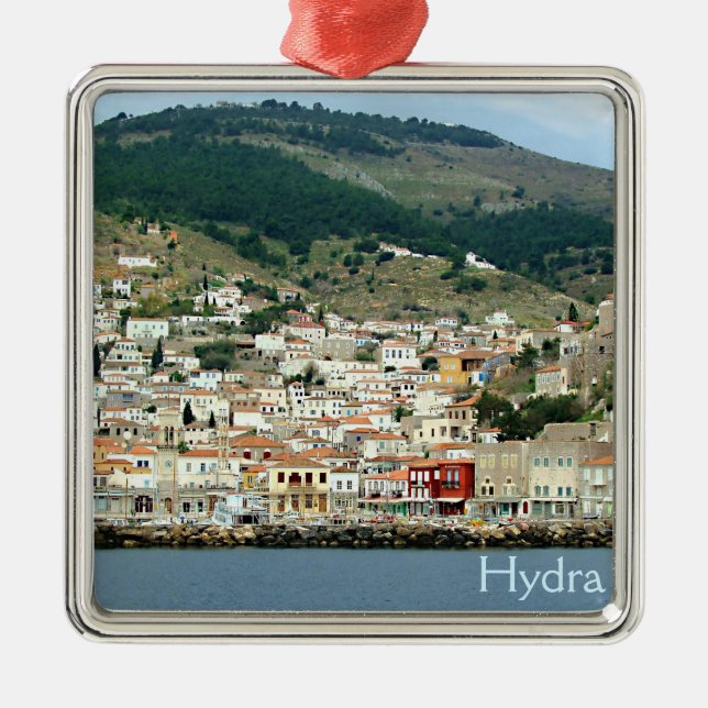 Hydra Metal Ornament (Front)