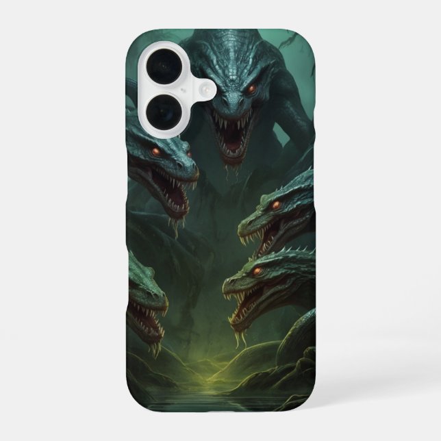 Hydra Serpent Iphone Case (Back)