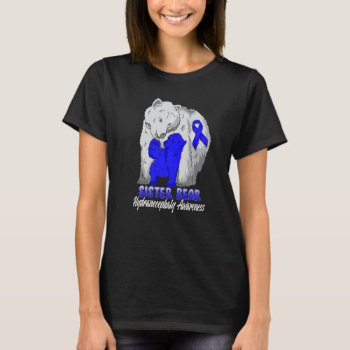 Hydranecephaly Awareness Mama Support Ribbon T-Shirt