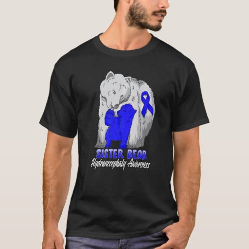 Hydranecephaly Awareness Mama Support Ribbon T-Shirt