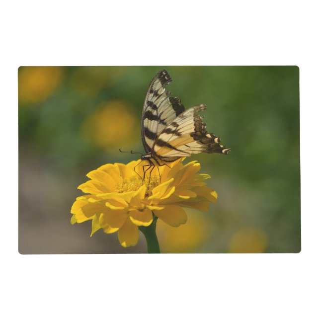 Hydrangea and Butterfly Placemat (Back)