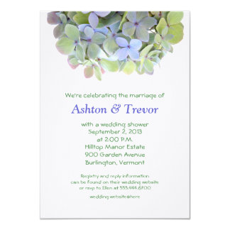 Hydrangea Wedding Invitations Announcements Zazzle