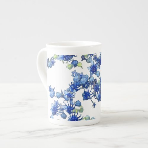 hydrangea bgc transparent bone china mug