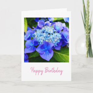 Hydrangea Birthday Card