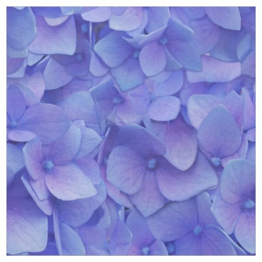 Hydrangea Blue Fabric