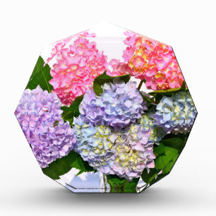 Hydrangea Bouquet Acrylic Award