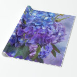 Hydrangea Bouquet Art Gift Wrap