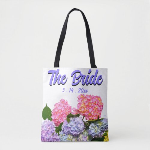 Hydrangea Bouquet for the Bride  Tote Bag