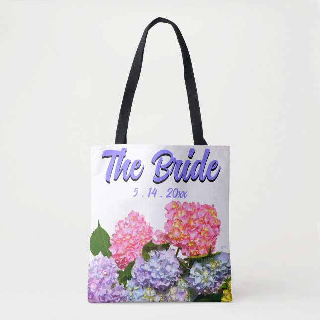 Hydrangea Bouquet, for the Bride  Tote Bag (Front)