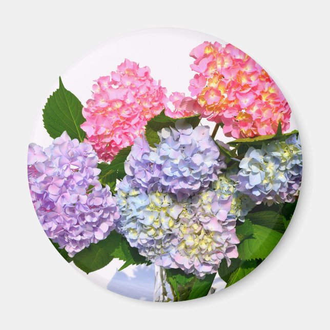 Hydrangea Bouquet Magnet (Front)