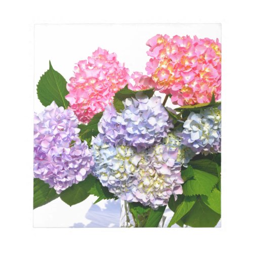 Hydrangea Bouquet Notepad