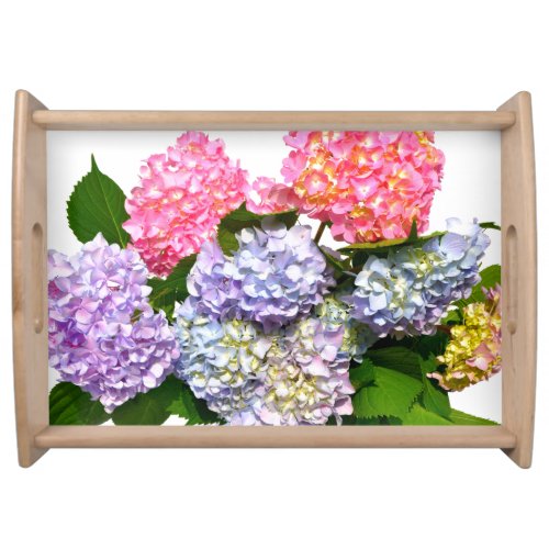 Hydrangea Bouquet Serving Tray