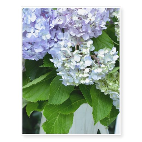 Hydrangea Bouquet Temporary Tattoos
