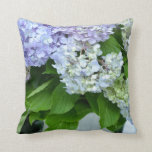 Hydrangea Bouquet Throw Pillow