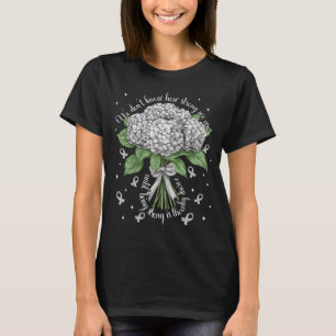 Hydrangea Brain Tumor Strong Is The Only Choice T-Shirt