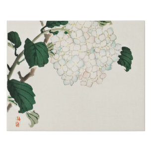 Hydrangea by Kōno Bairei Faux Canvas Print