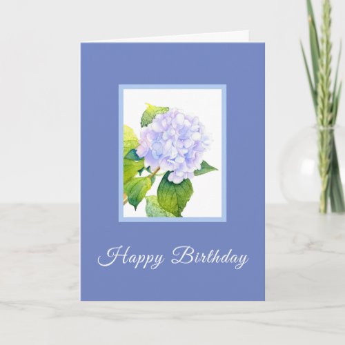 Hydrangea Card