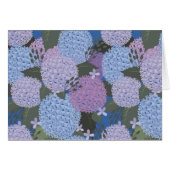 Hydrangea. Cards (Front Horizontal)