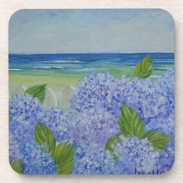Hydrangea Coaster (Front)