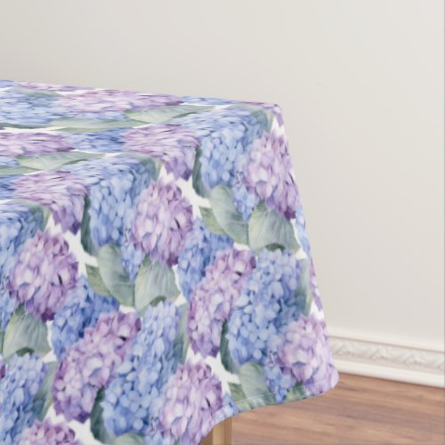 Hydrangea Cotton Tablecloth