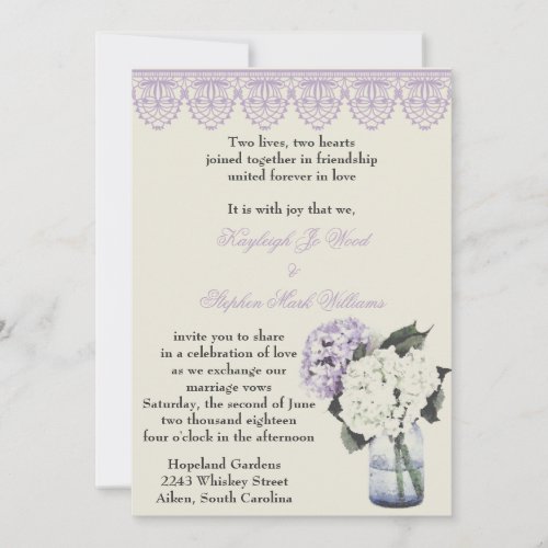 Hydrangea Dreams Card