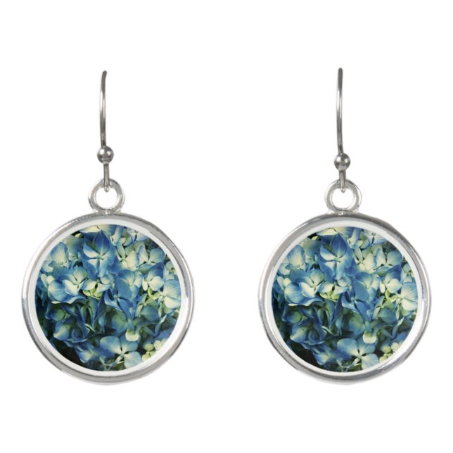 Hydrangea Earrings (Front)
