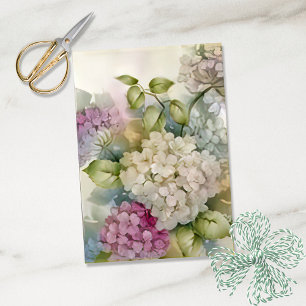 Hydrangea Fairy Garden Tissue Paper
