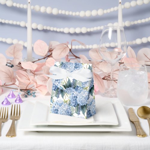 Hydrangea Floral Favor Boxes