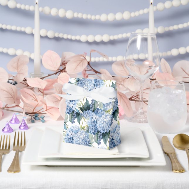 Hydrangea Floral Favor Boxes (Wedding)
