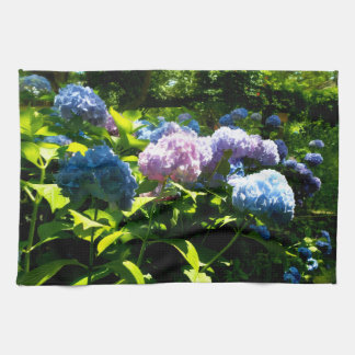 Hydrangea Flower Garden Kitchen Towel