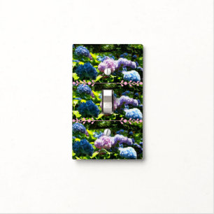 Hydrangea Flower Garden Light Switch Cover