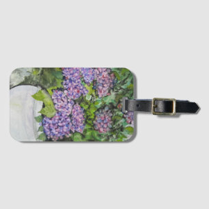 Hydrangea Flower Luggage Tag