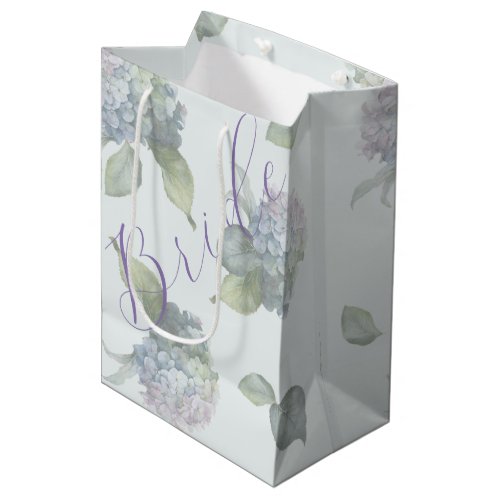 Hydrangea Flowers Bridal Gift Bag