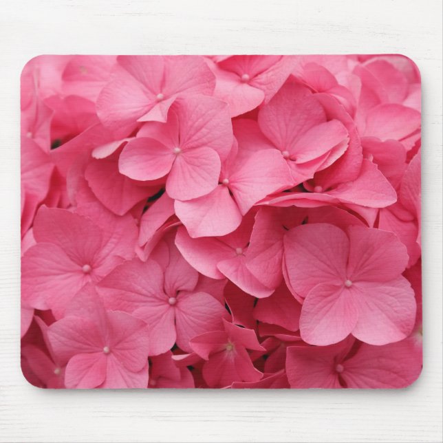 hydrangea flowers mouse pad (Front)