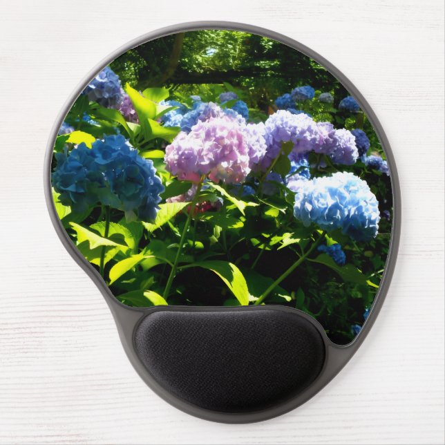 Hydrangea Flowers Mouse Pad (Front)